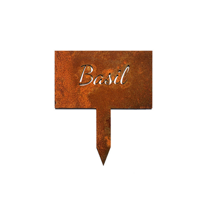 metallo d'acciaio Herb Signs di 1.5-2mm Corten