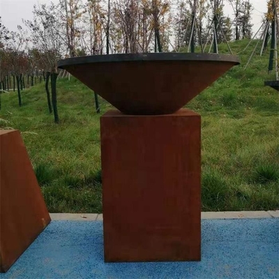 griglia d'acciaio di cottura all'aperto del barbecue del braciere di Corten del BARBECUE di 100cm