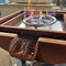 Stagno d'acciaio decorativo all'aperto di Pit Water Bowl For Swimming del fuoco di gas di Corten