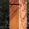 Scatola residenziale di Rusty Corten Steel Landscape Letter del marciapiede