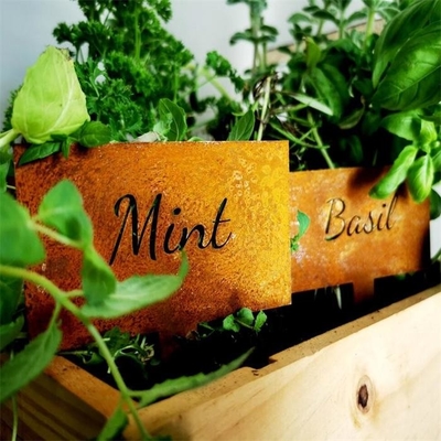 metallo d'acciaio Herb Signs di 1.5-2mm Corten